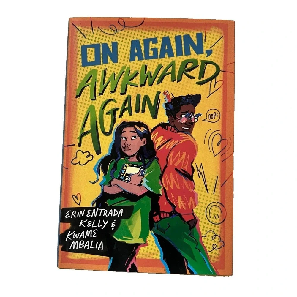 On Again Awkward Again Book by Entrada & Mbalia Teen Love Relationships Read